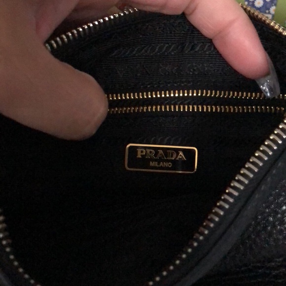 Authentic Gently used leather Prada wristlet - Picture 3 of 5